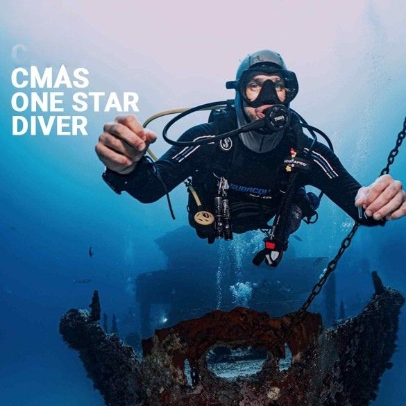 CMAS Ein-Stern-Taucher
