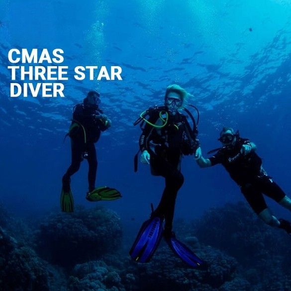 CMAS Drei-Stern-Taucher